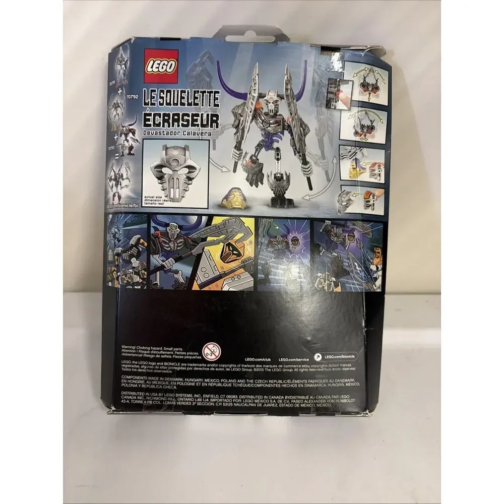 LEGO BIONICLE SKULL BASHER BRAND NEW SEALED IN BOX RETIRED SET 70793